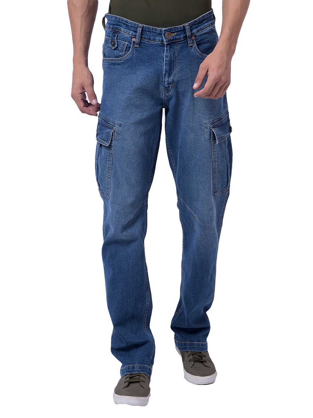 Numero Uno Men Regular Fit Mid Rise Sustainable Jeans